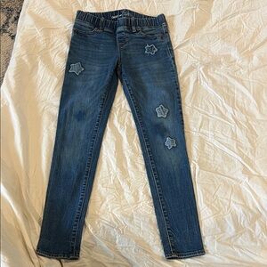 GAP Blue Skinny Kids  Jeans with Star Accents